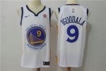 9 Iguodala Warriors Authentic Nike Maillot Blanc